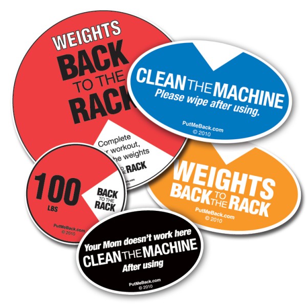 Put Me Back Stickers
